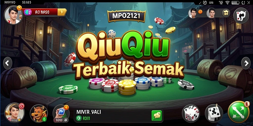 Tampilan menarik gameplay QiuQiu di MPO2121.