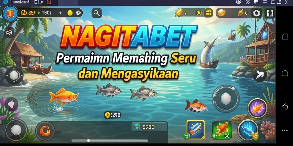 Tampilan gameplay menarik dalam NAGITABET yang membuat ketagihan.