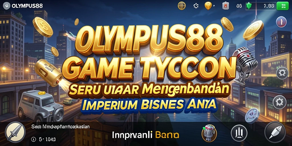 Tampilan gameplay OLYMPUS88 dengan elemen Tycoon yang mendalam.