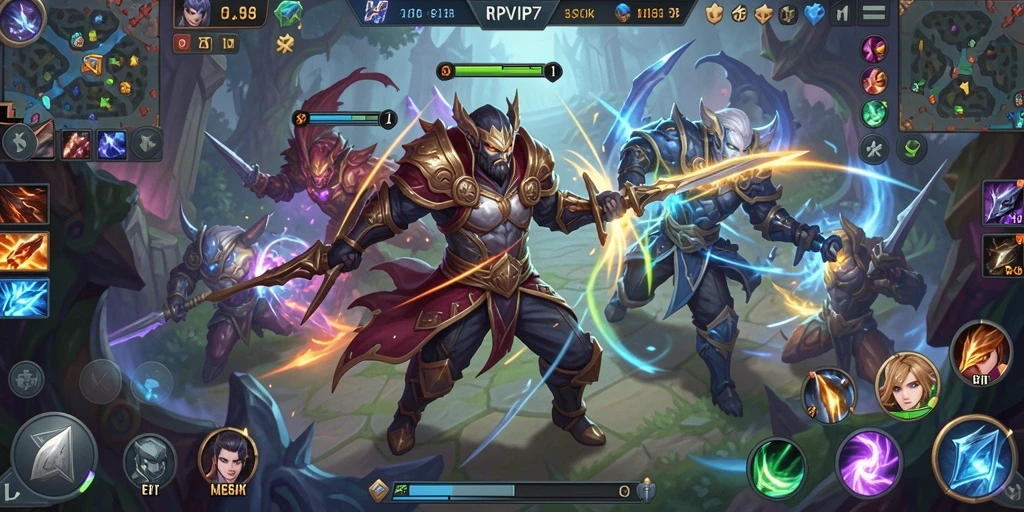 Tampilan gameplay RPVIP7 yang seru dan penuh aksi.